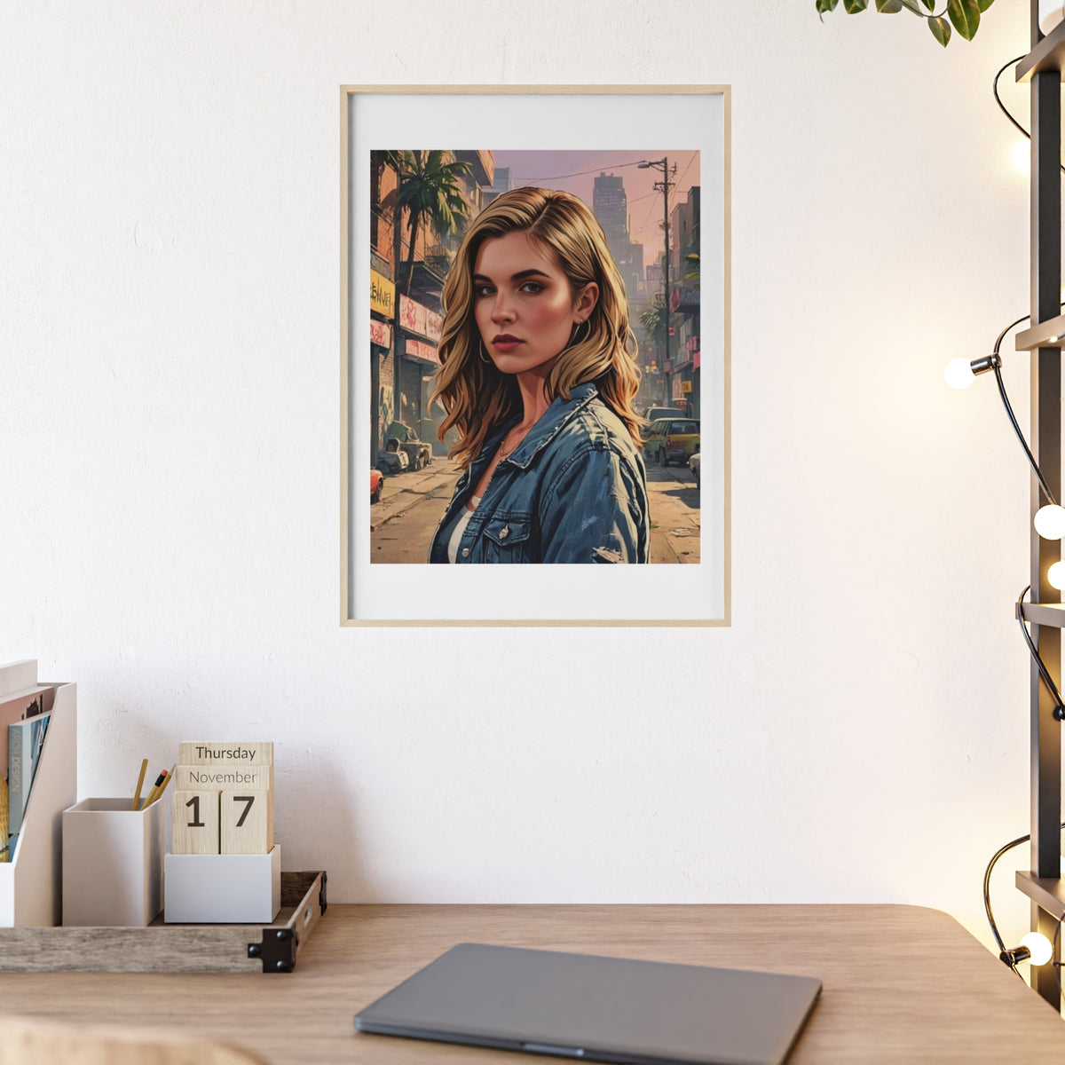 Poster mit Holzrahmen, Art.-Nr. AP 00152 P