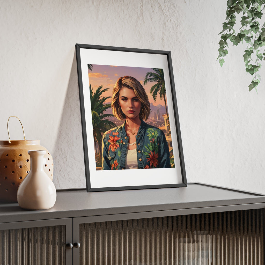 Poster mit Holzrahmen, Art.-Nr. AP 00151 P