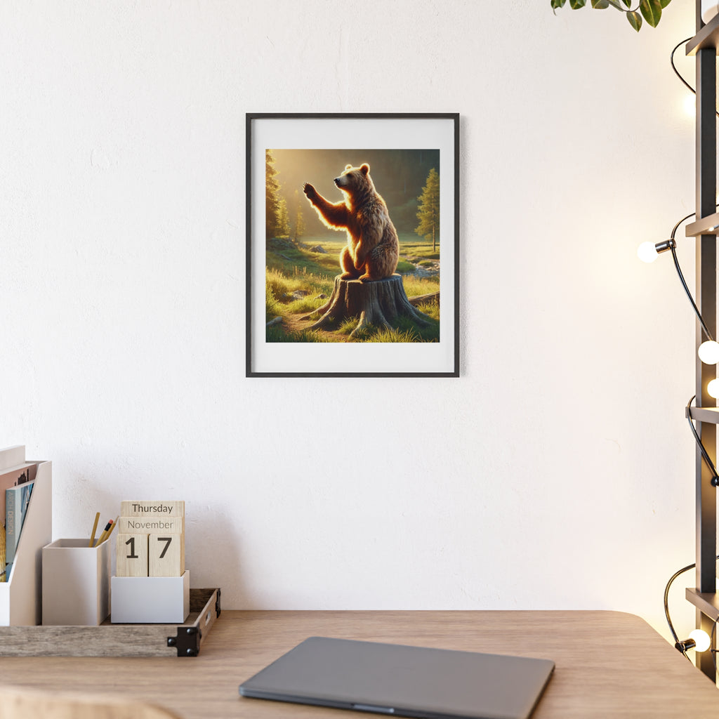 Poster mit Holzrahmen, Art.-Nr. FY 00111 P