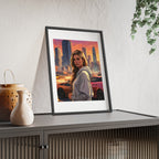 Poster mit Holzrahmen, Art.-Nr. AP 00155 P