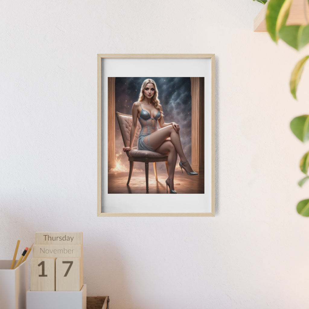 Poster mit Holzrahmen, Art.-Nr. AP 00144 P