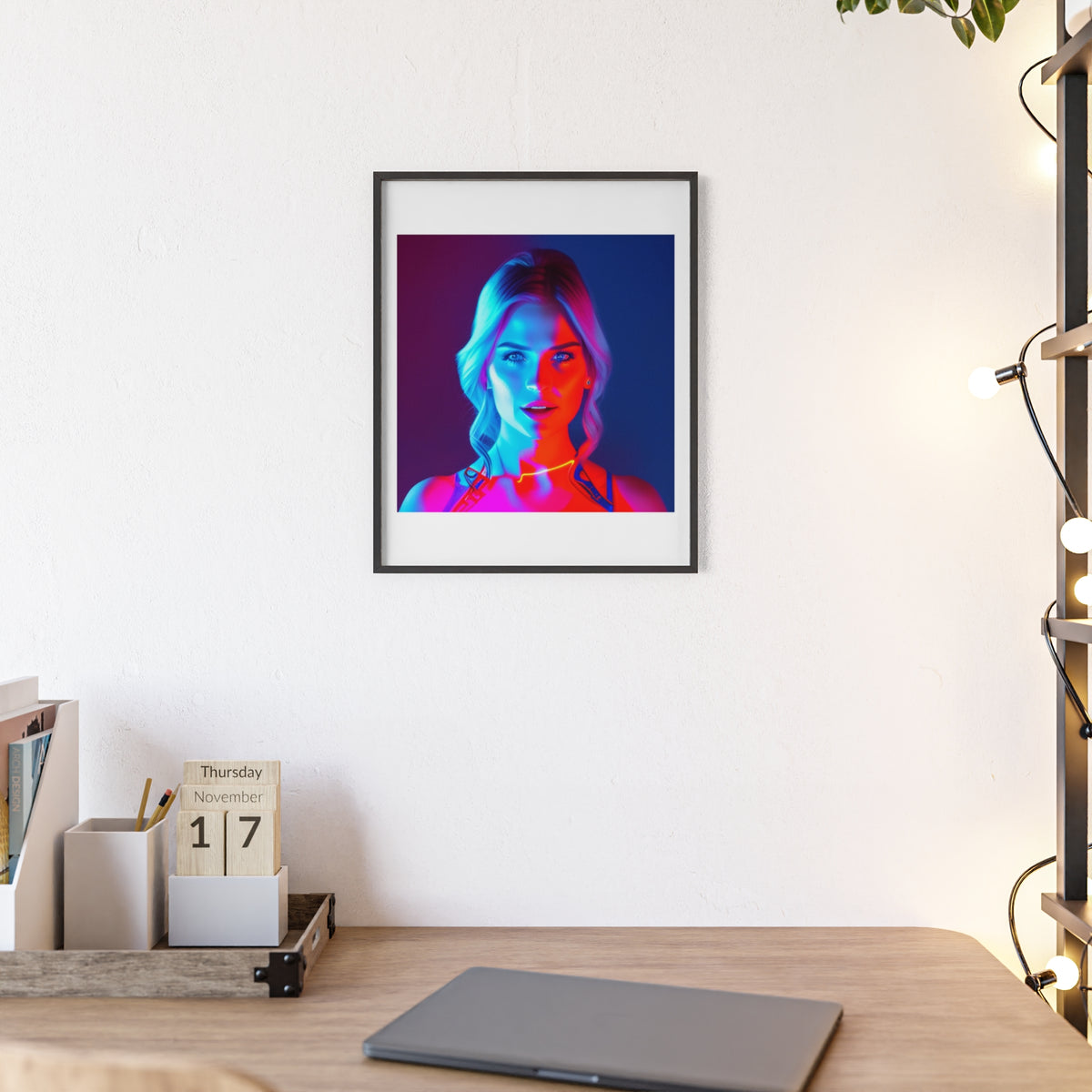 Poster mit Holzrahmen, Art.-Nr. AP 00101 P