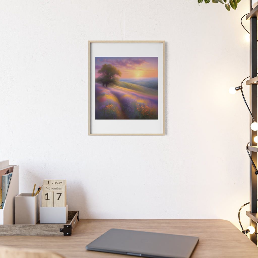 Poster mit Holzrahmen, Art.-Nr. AP 00147 P