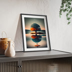 Poster mit Holzrahmen, Art.-Nr. FY 00126 P