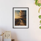 Poster mit Holzrahmen, Art.-Nr. FY 00122 P