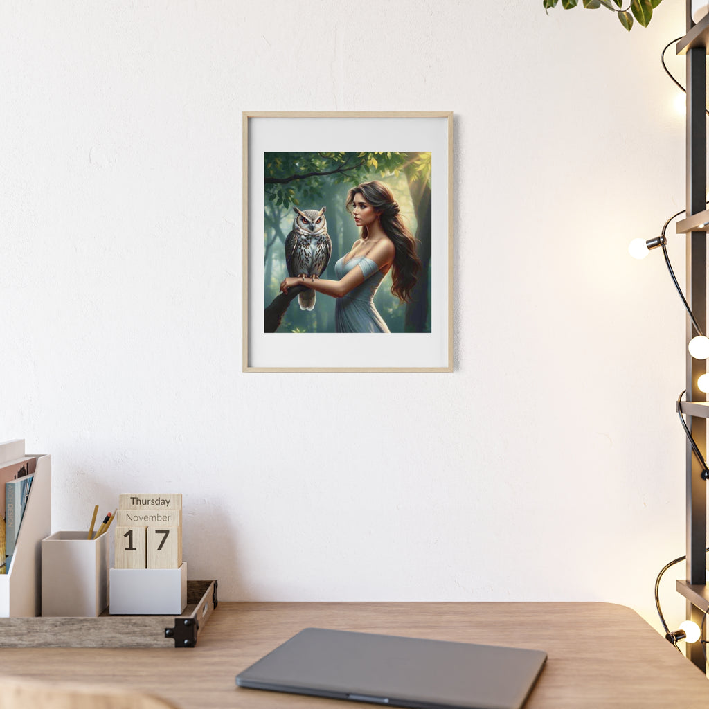 Poster mit Holzrahmen, Art.-Nr. FY 00120 P