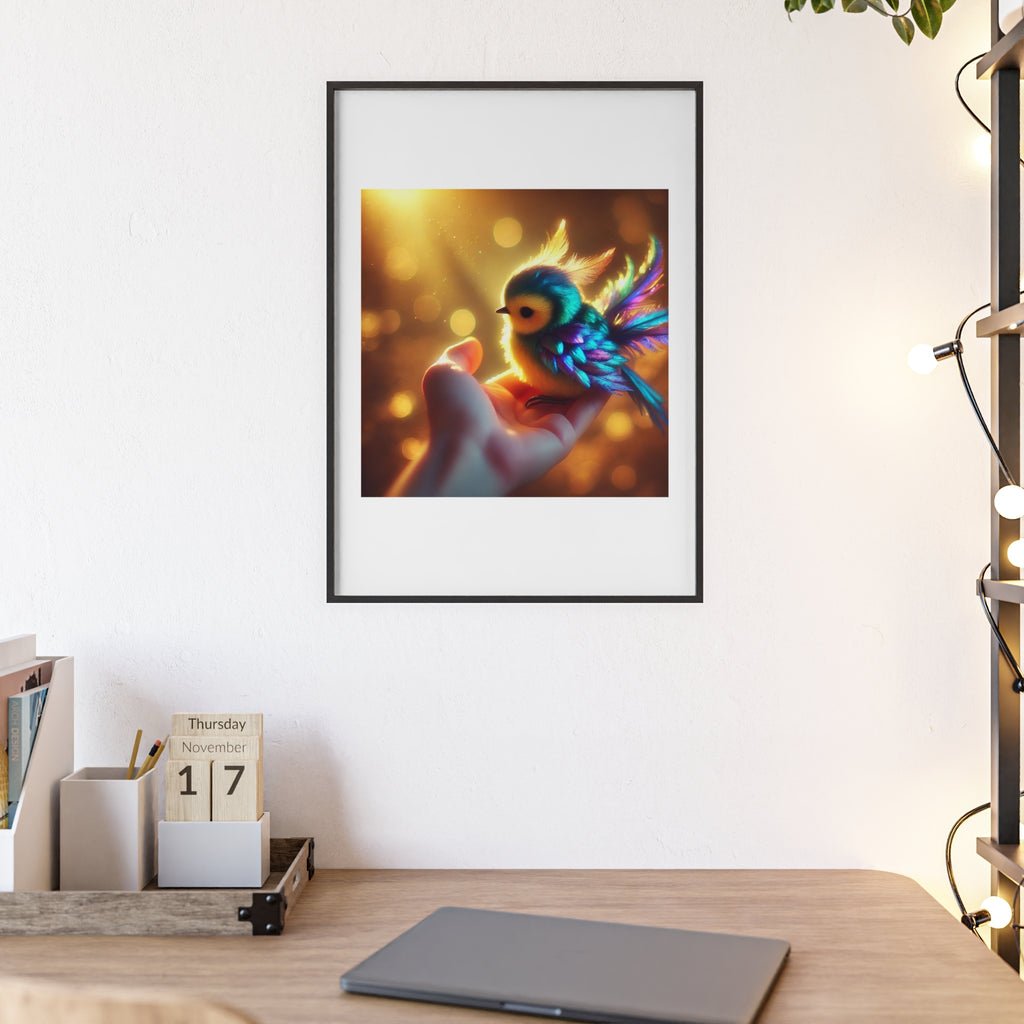 Poster mit Holzrahmen, Art.-Nr. FY 00112 P