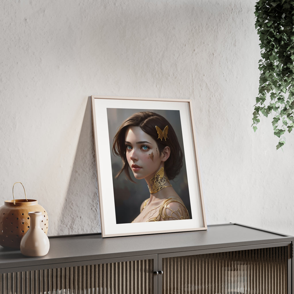 Poster mit Holzrahmen, Art.-Nr. FY 00131 P