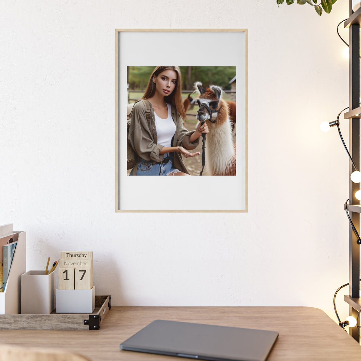 Poster mit Holzrahmen, Art.-Nr. FY 00117 P