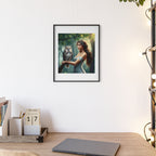 Poster mit Holzrahmen, Art.-Nr. FY 00120 P