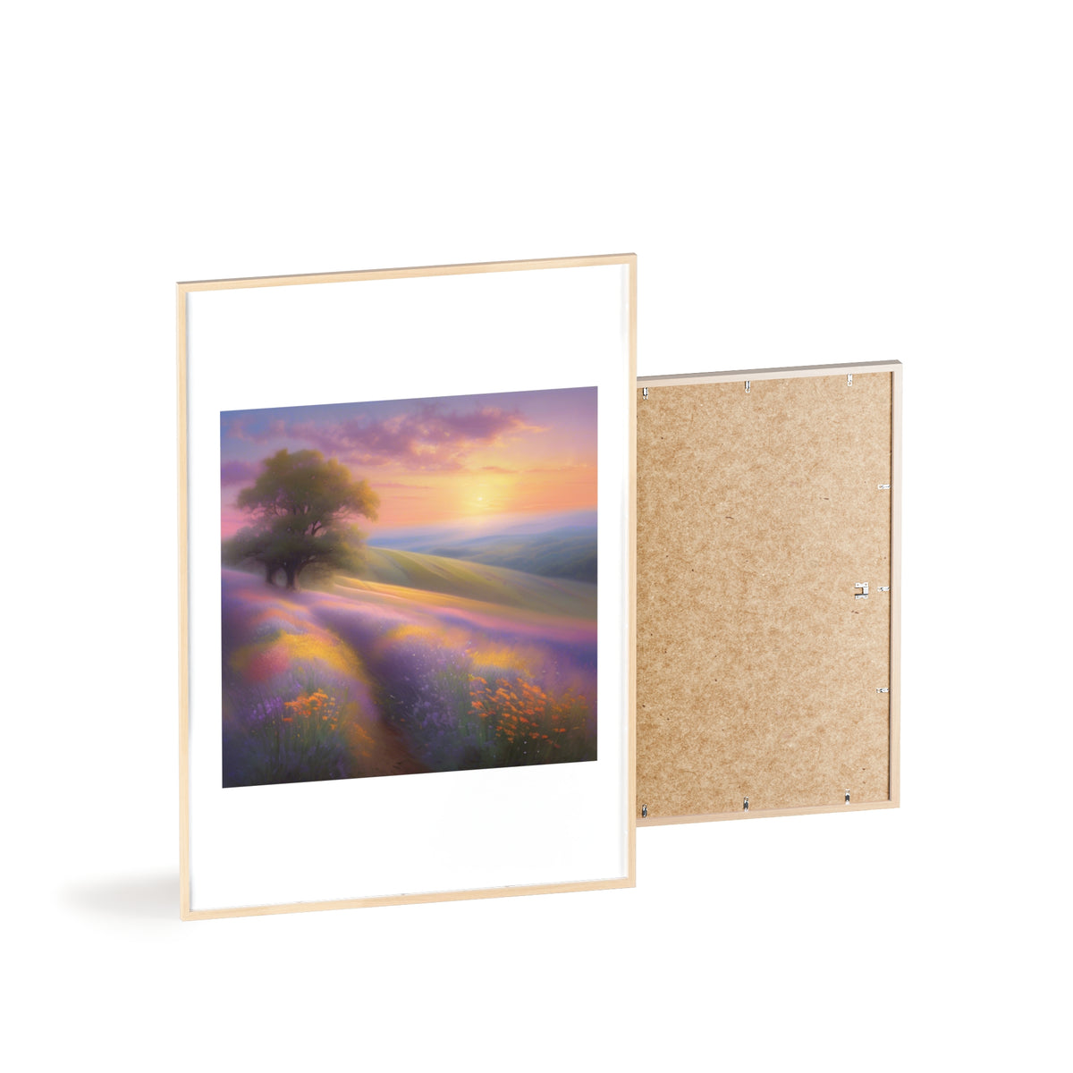 Poster mit Holzrahmen, Art.-Nr. FY 00136 P