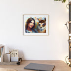 Poster mit Holzrahmen, Art.-Nr. AP 00122 P