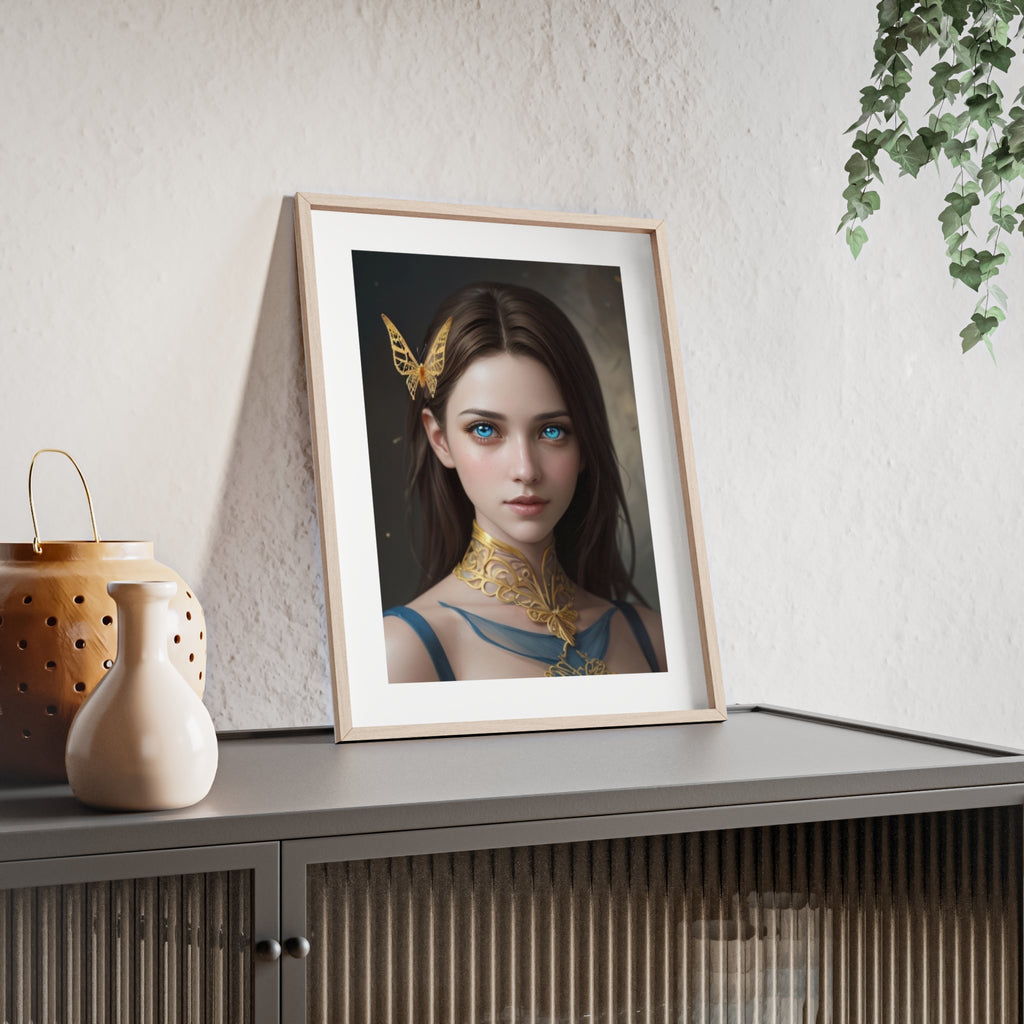 Poster mit Holzrahmen, Art.-Nr. FY 00125 P
