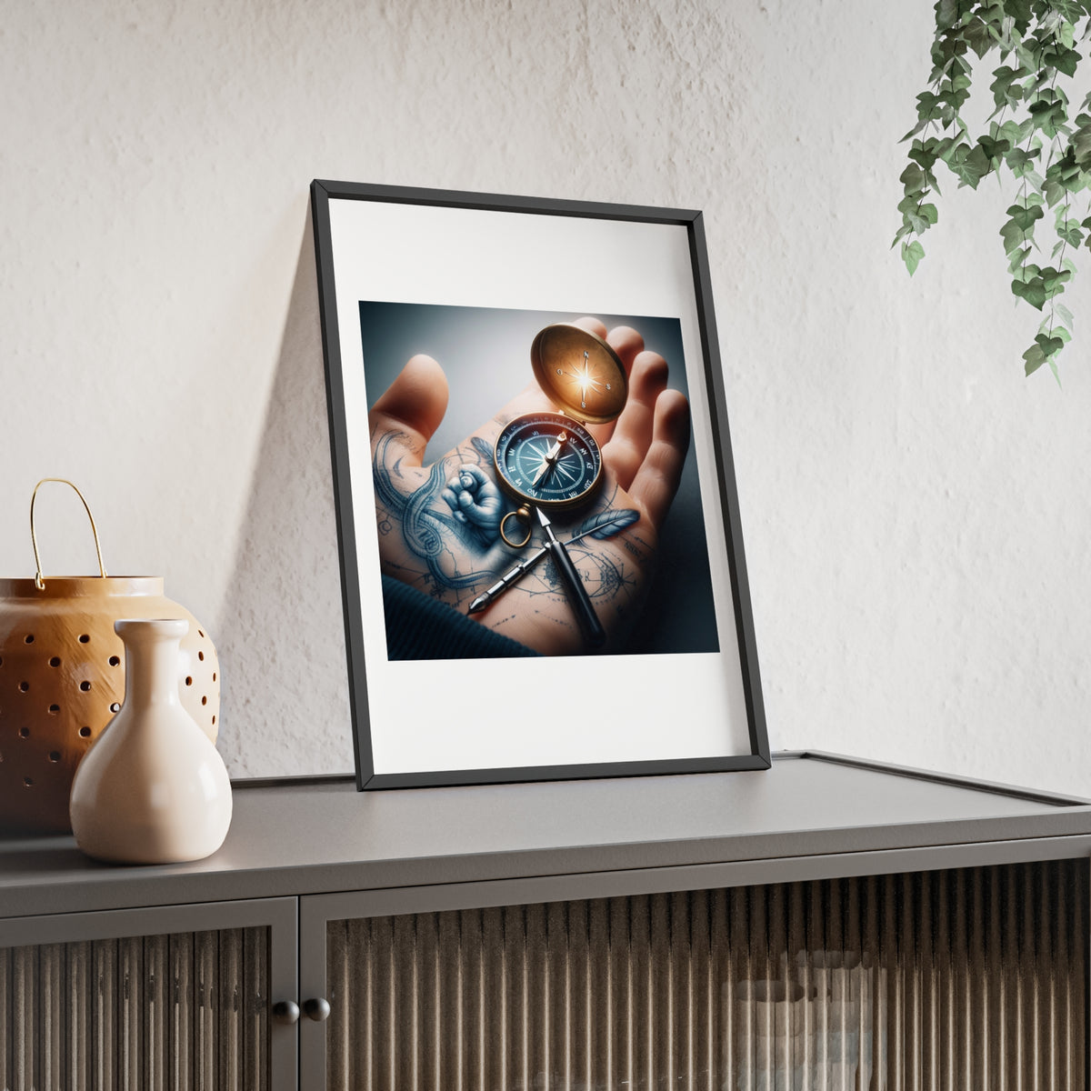 Poster mit Holzrahmen, Art.-Nr. FY 00107 P