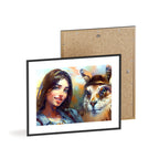 Poster mit Holzrahmen, Art.-Nr. AP 00122 P